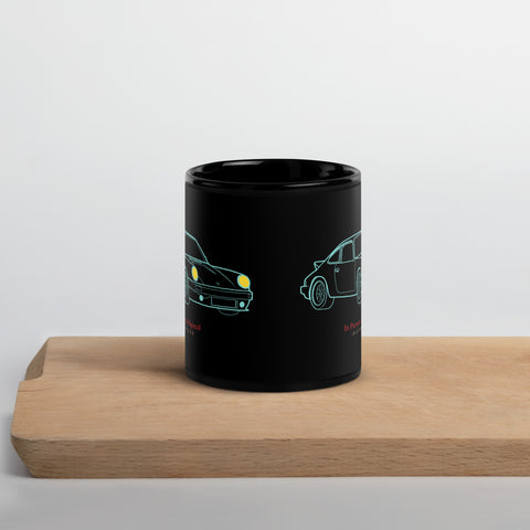 THE SUPERCOOL 911 SC Black Glossy Mug