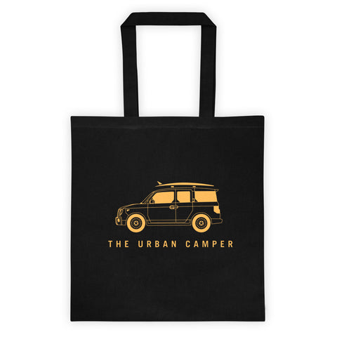 The Urban Camper | Tote bag | Yellow Print