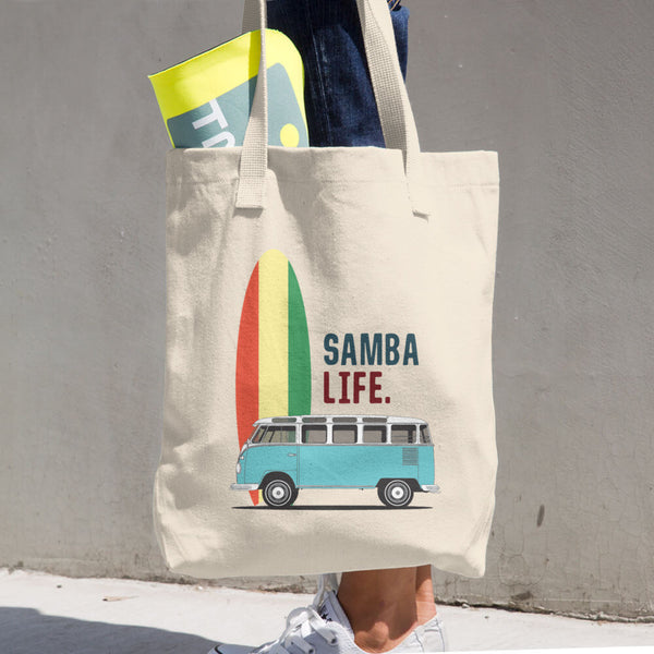 Samba Life - Cotton Tote Bag